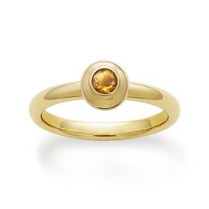 COPY - EUC James Avery 14k Gold November Birthstone Ring with Citrine